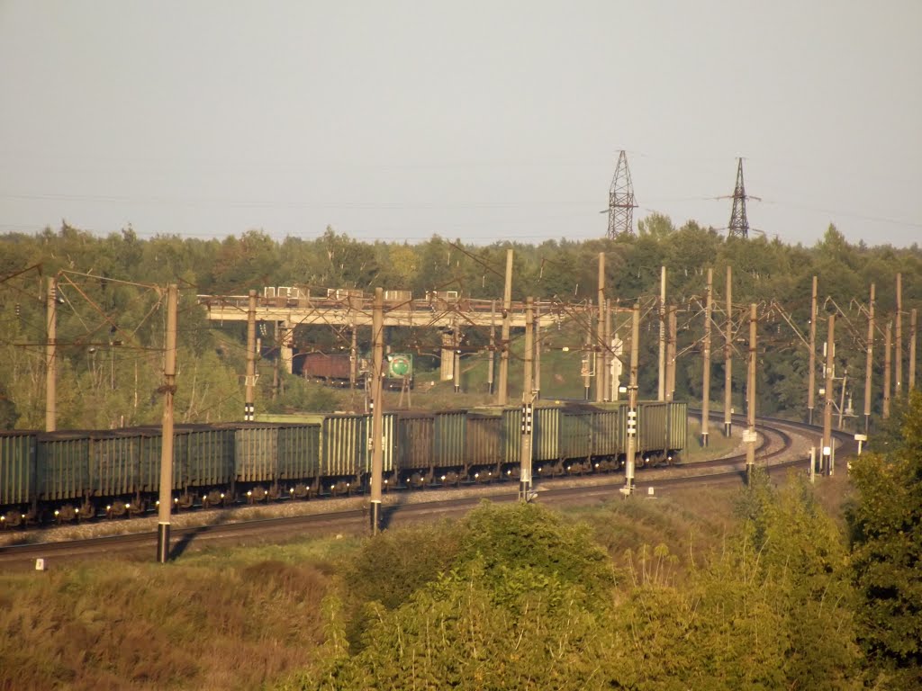 Passing train