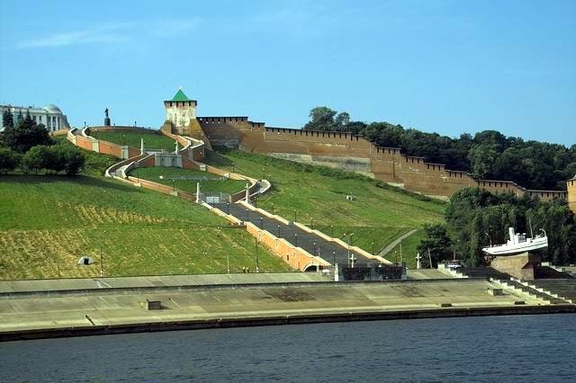 Чкаловская лестница / "Chkalovskaya" stairs