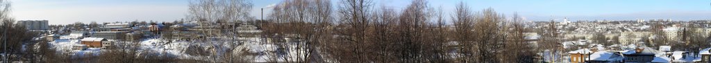 Панорама центральной части города.