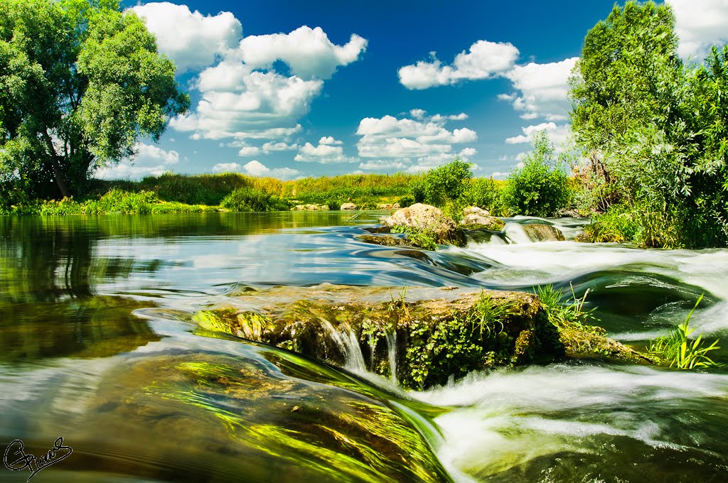 Водопад на Пьяне