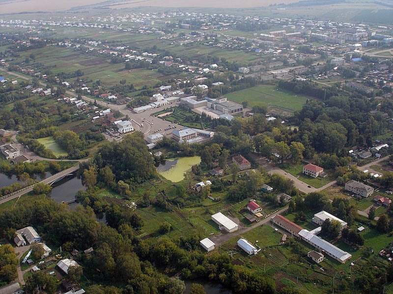 Над центром Сеченово (At the middle of Sechenovo)