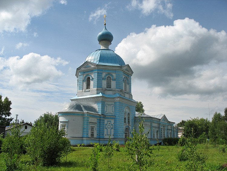 Николаевская церковь села Тоншаева.