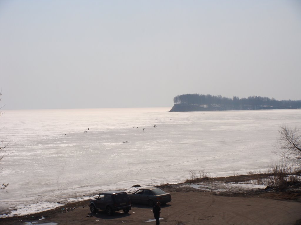 Горьковское море(пока подо льдом)