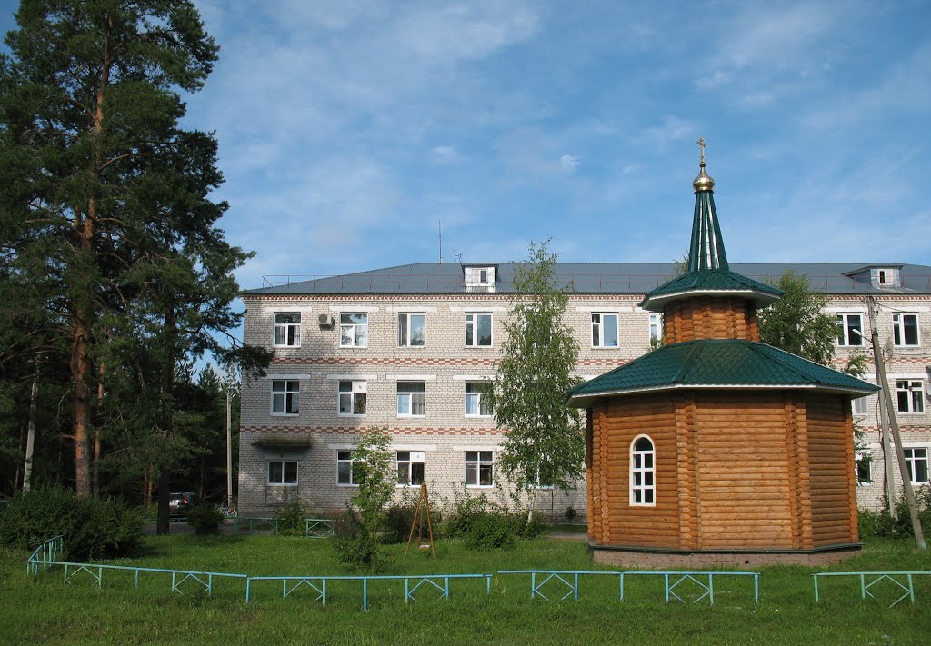 Часовня на территории ШЦРБ