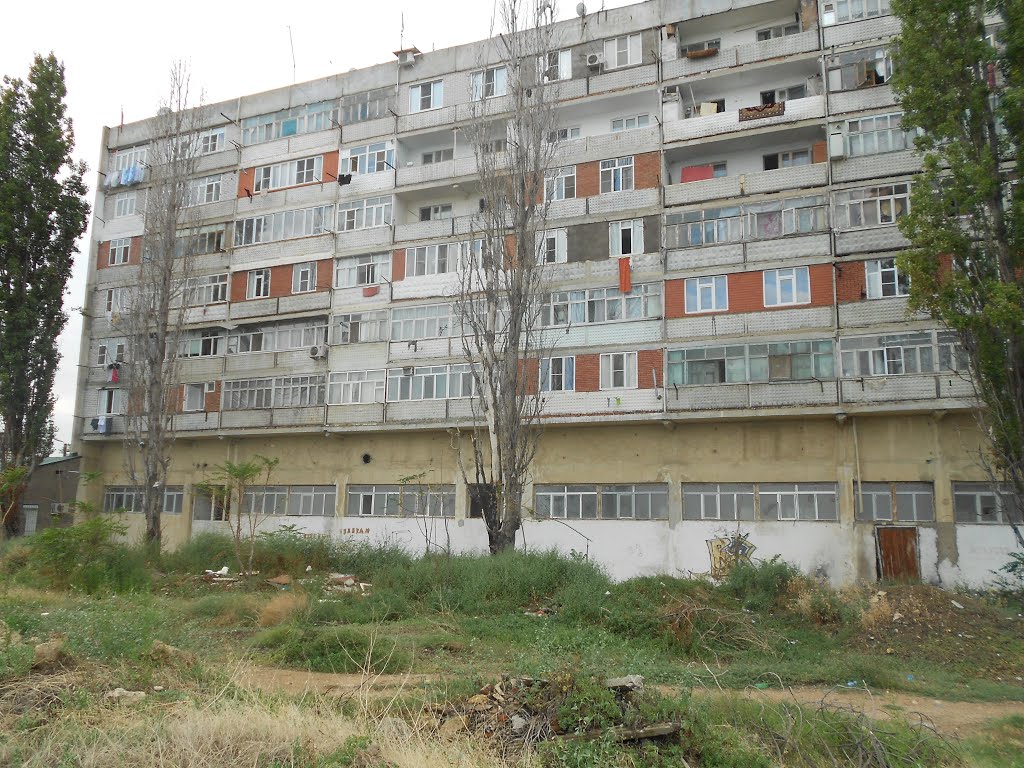 Высотка на бывшем пляже.