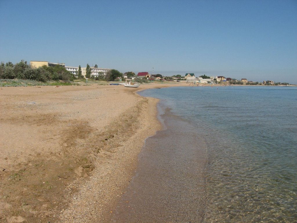 Пляж санатория