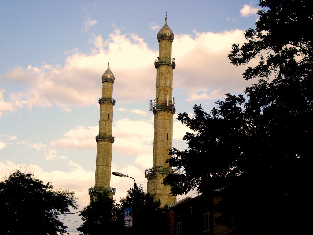 Мечеть Хаджи Идриса (Minaret Hadji Idris on Mahachkala)