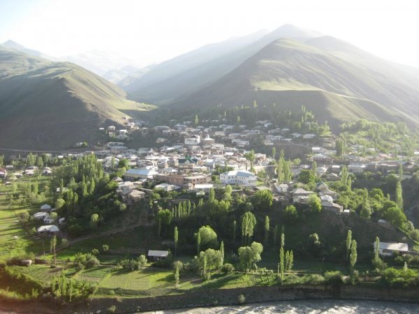 Селение Рутул. Rutul village.