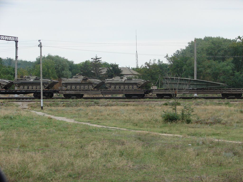 составы с техникой