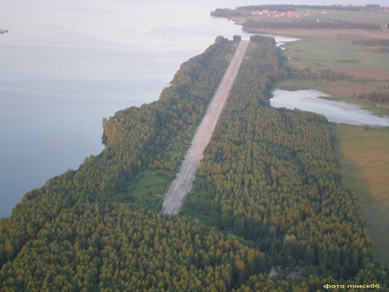 Панорама ВПП с выездом из воды. м