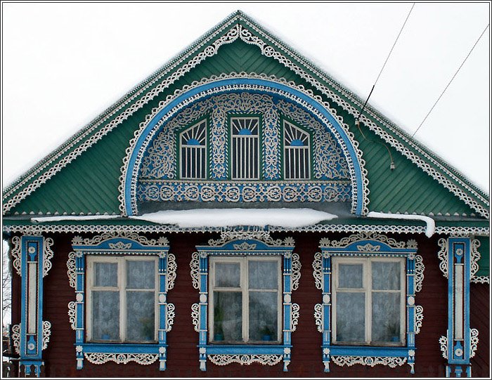 Резной дом. Фото 2007 г.