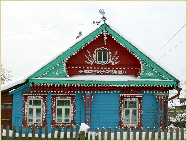 Резной дом. Фото 2006 г.