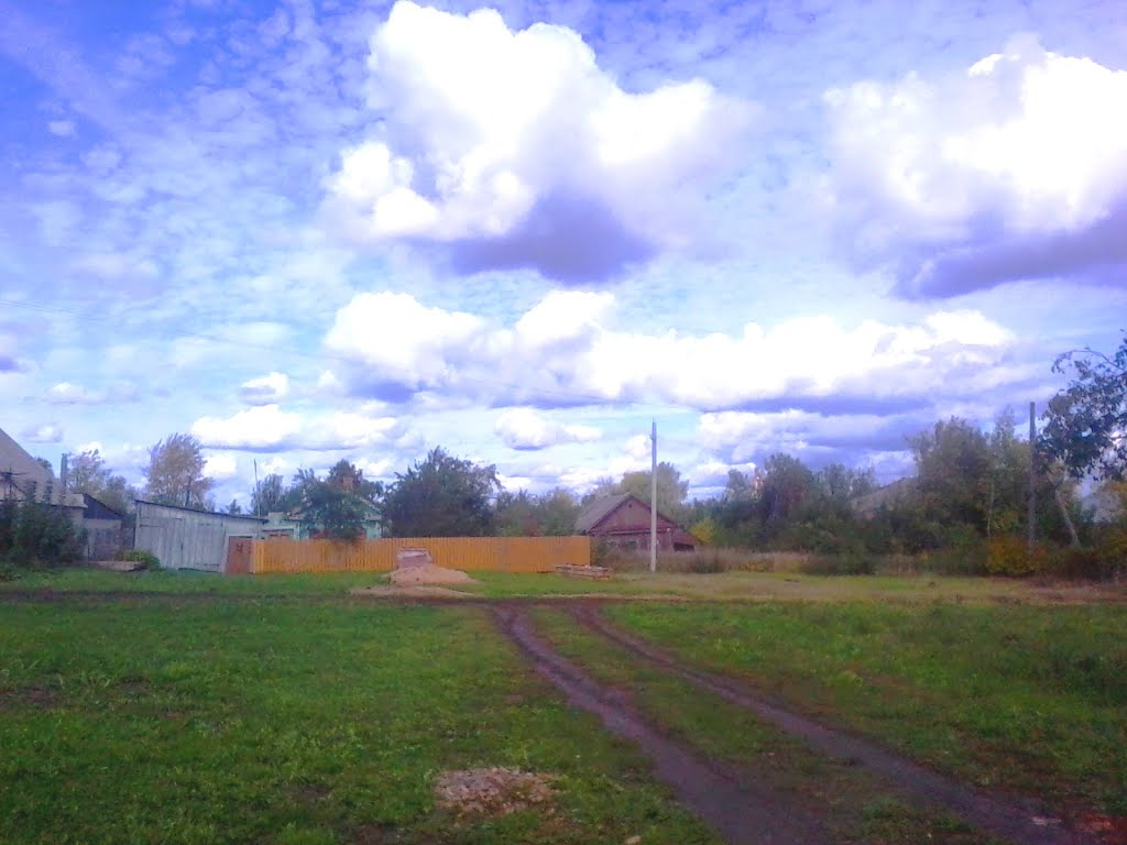 Облака по небу