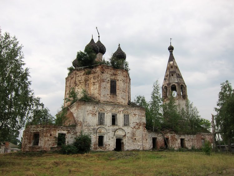 Троицкая церковь села Марьинского.