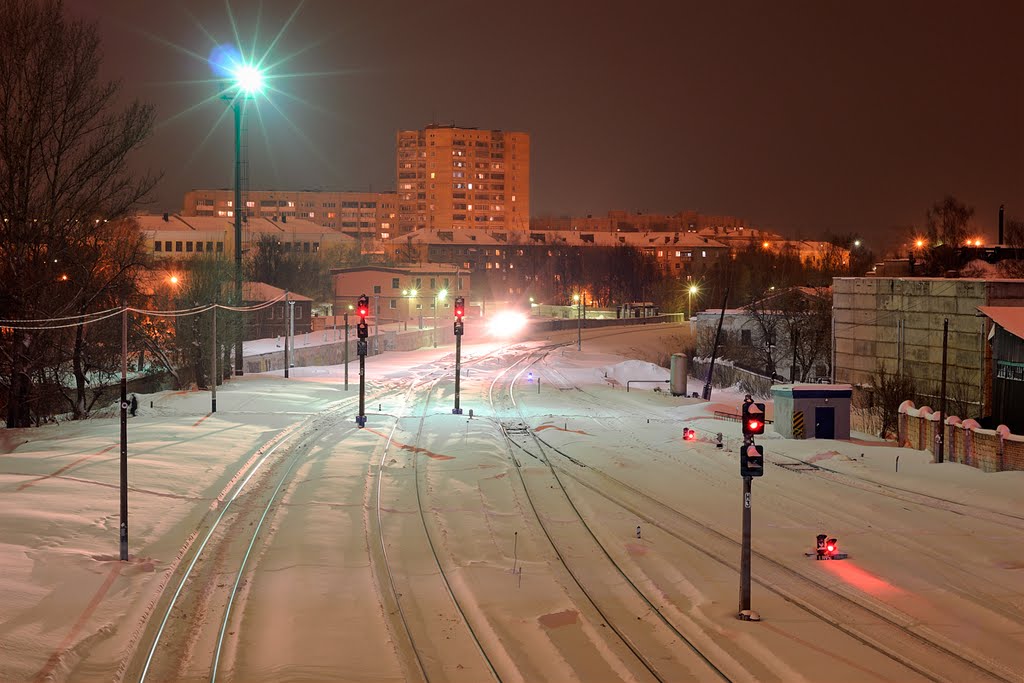 Train station Ivanovo/ Станция Иваново, 03/01/2011
