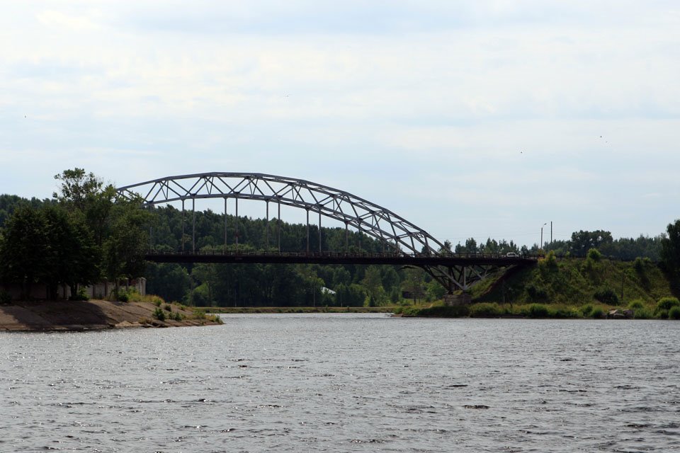 Кинешма. мост через Кинешемку/ Kineshma. Bridge over Kineshemka river