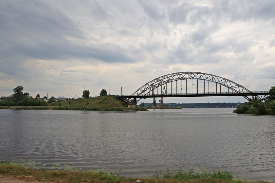 Кинешма. мост через Кинешемку/ Kineshma. Bridge over Kineshemka river
