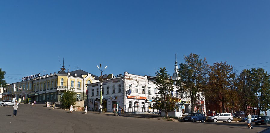 В центре Кинешмы