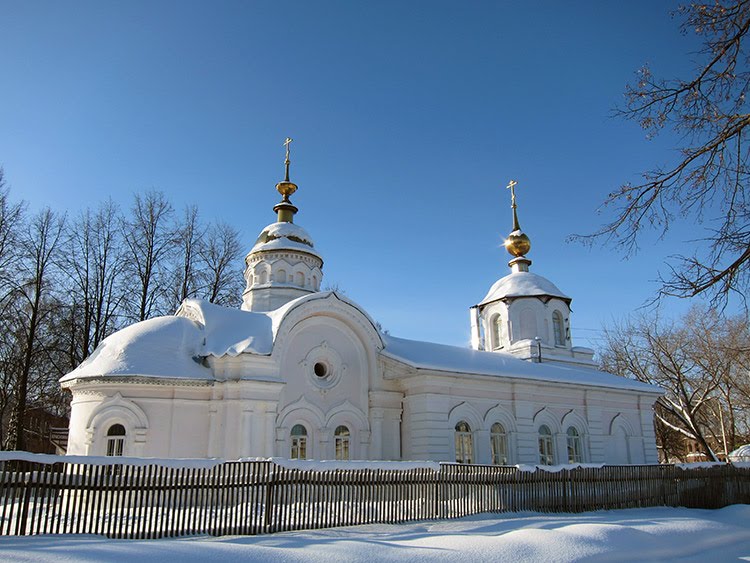 Александро-Невская церковь города Кинешмы.