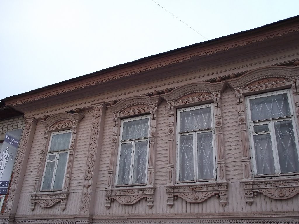Кинешемские наличники