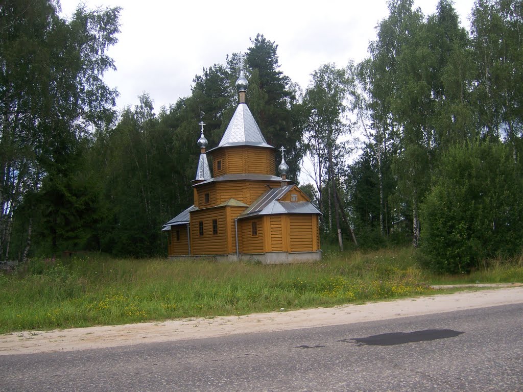 Палех, церковь на кладбище