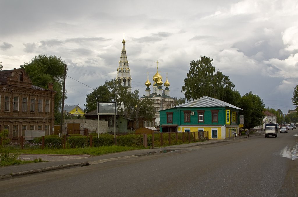 Temple in Privolzhsk, July-2009