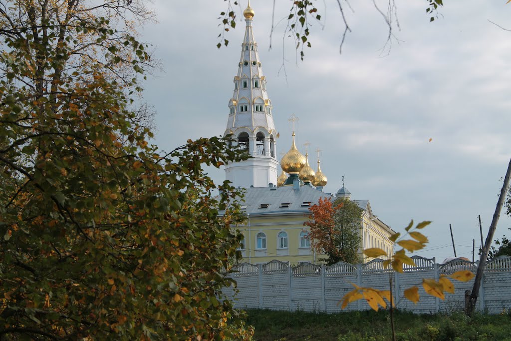 Вид на собор с Мухина моста