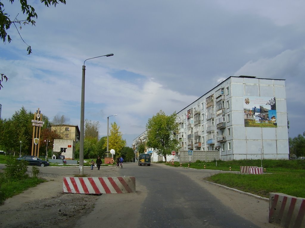 КПП-1. Въезд в Красные Сосенки