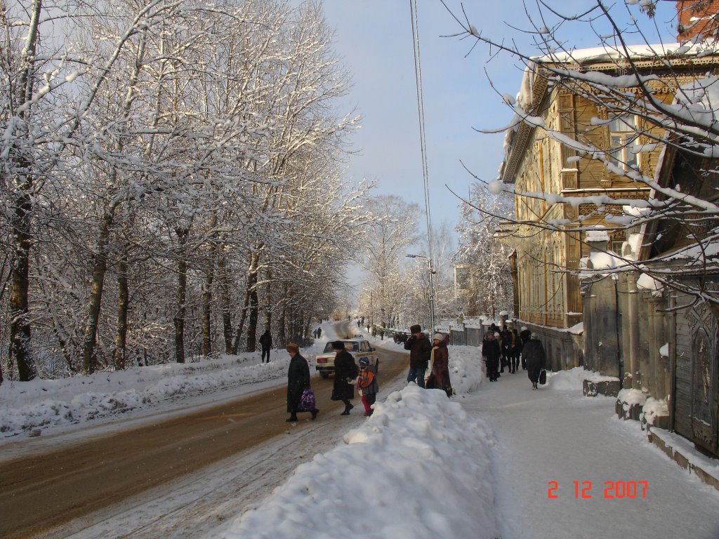 Фурманов. Улица Советская.