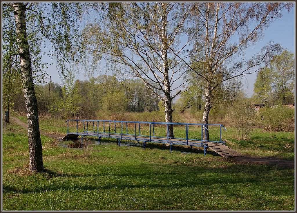 Фурманов. Мостик через ручей. 05.2012.