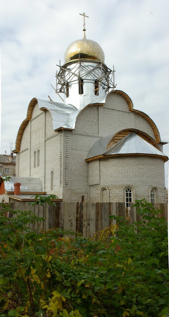 Южа. Церковь Серафима Саровского (27.09.2005 года)