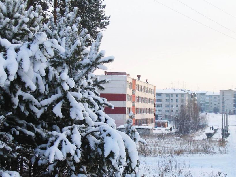 school 4 in the winter