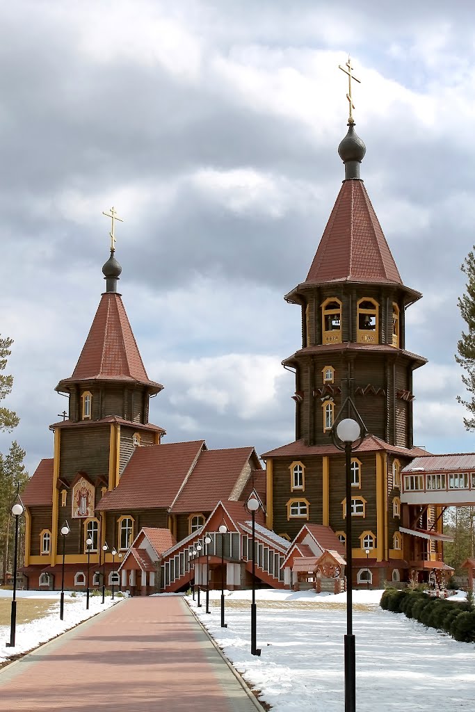 Благовещенская церковь ,Саянск.