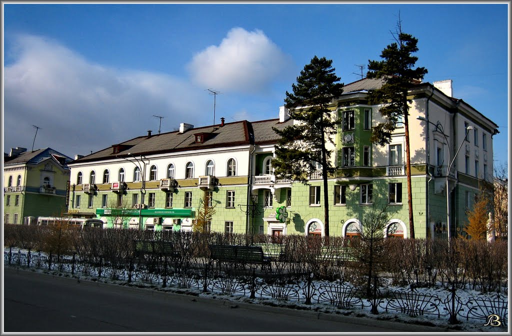 Lenin St. / Две сосны. (58-14)