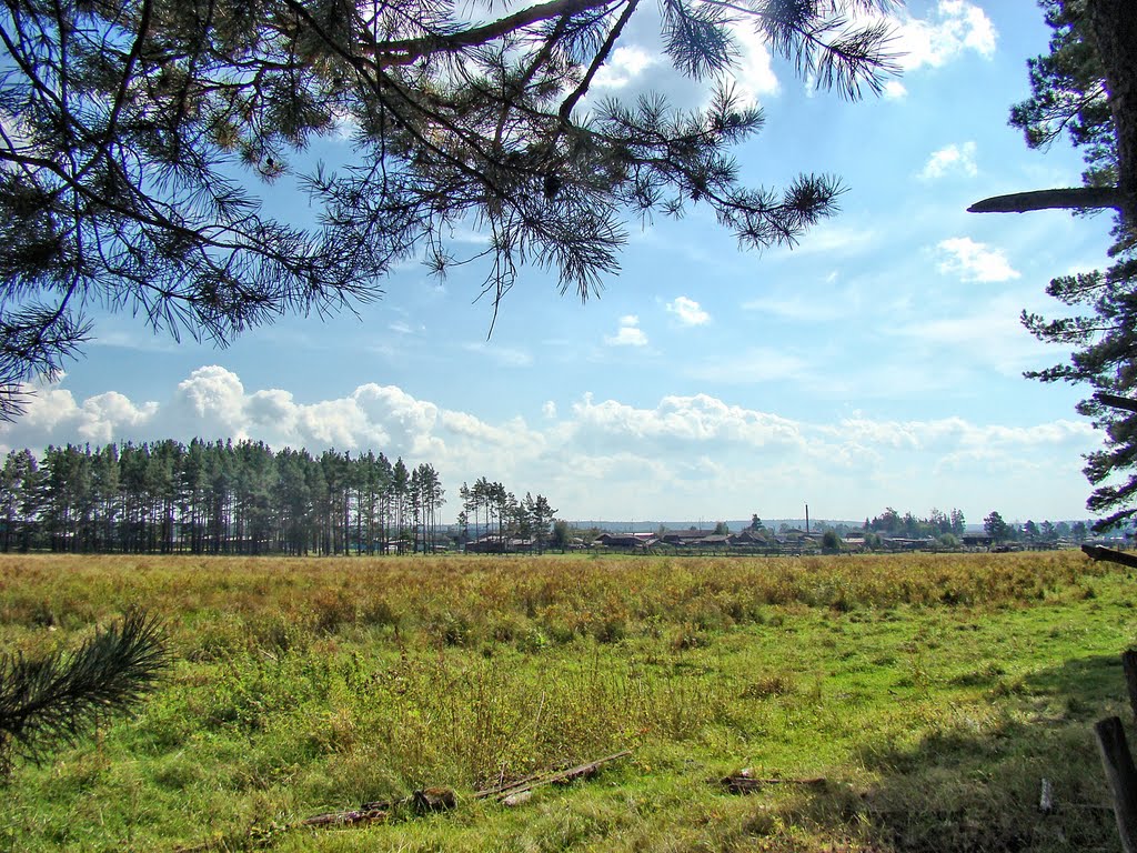 Вид на Атагай. - Swamp.