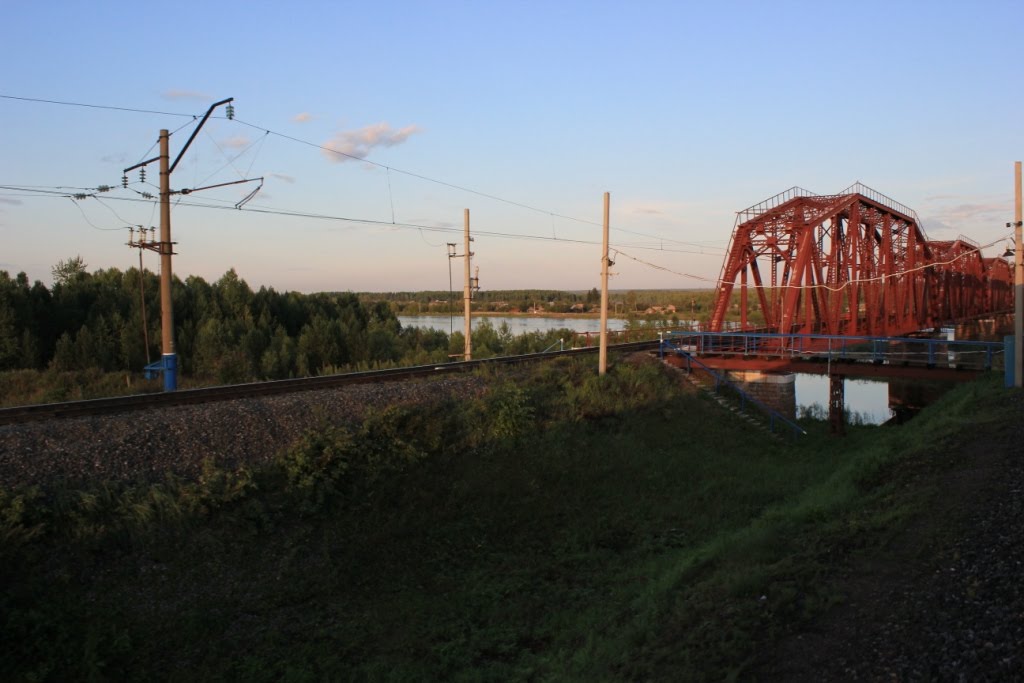 4502-й км Транссиба. Мост через р. Бирюса