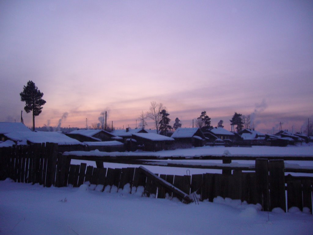 Silvesterabend in Karymsk, 2008