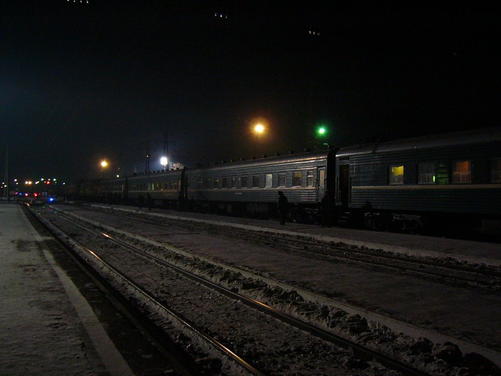 Nizhneudinsk　2007年元旦　ニジニウディンスク