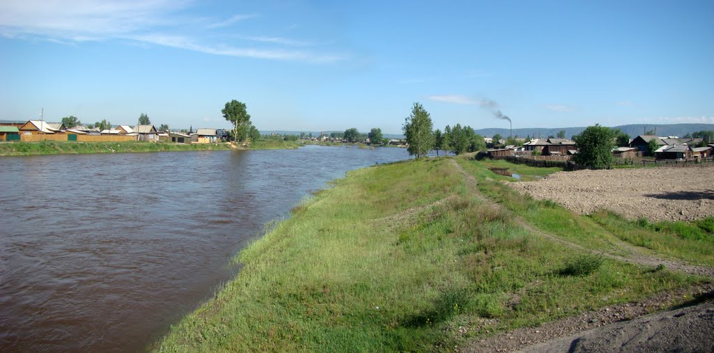 Нижнеудинск. Протока Застрянка. - Zastryanka duct.