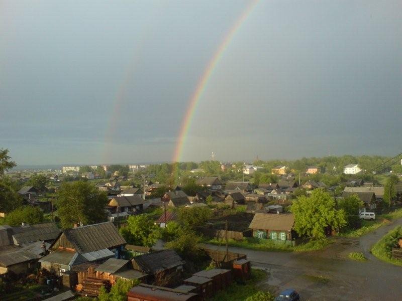 Радуга в Тайшете
