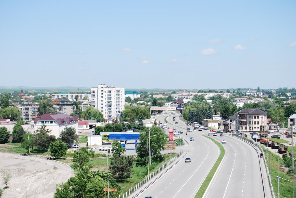 Въезд в мой город