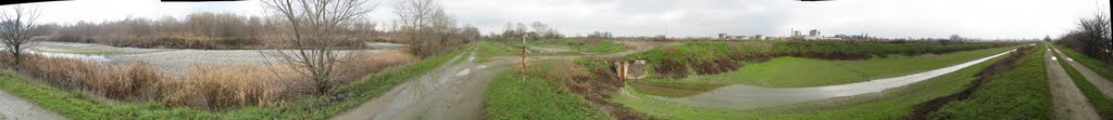 Панорама рыбных озер и Черека