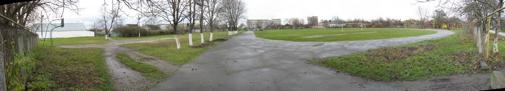 Панорама стадиона третьей школы