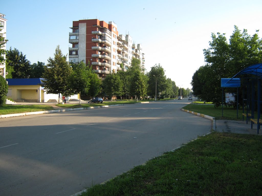 Первая 9-ти этажка в Майском. ул. Ленина