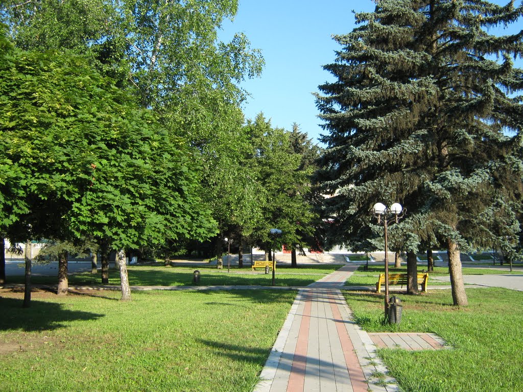 Сквер при площади.
