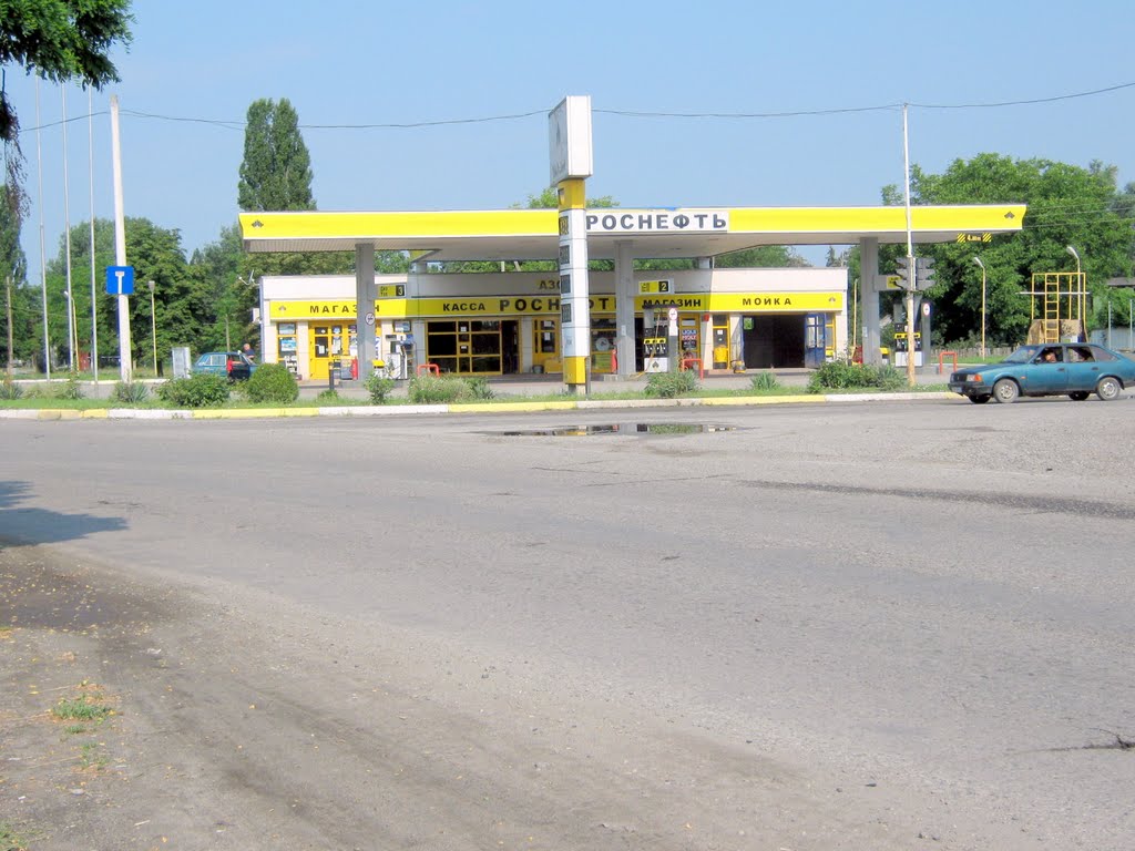 Перекрёсток ул. 9 мая и Трудовая.