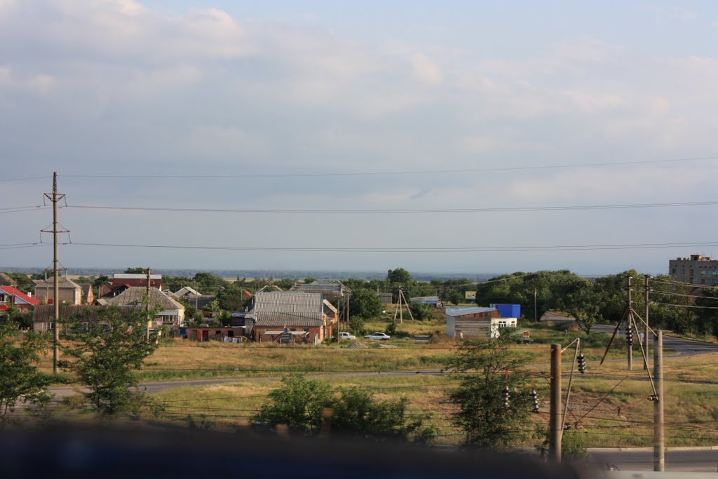 Вид с моста на ул. Ворошилова