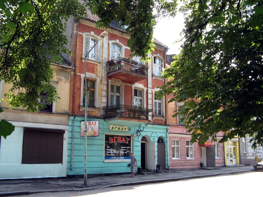 Гвардейск. Симпатичный старый дом