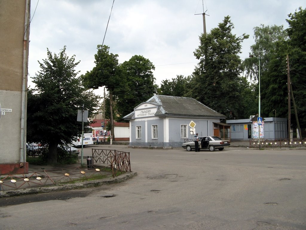 Автобусная станция. Гвардейск (ранее Tapiau)