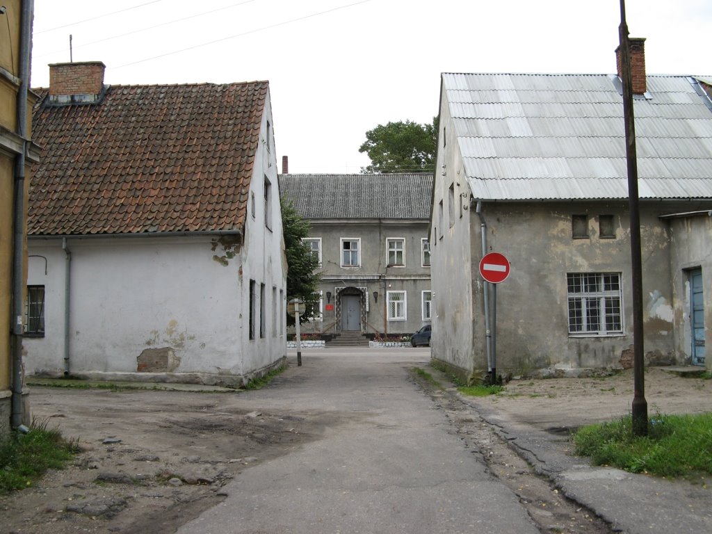 Старая улица Гвардейска (ранее Tapiau)